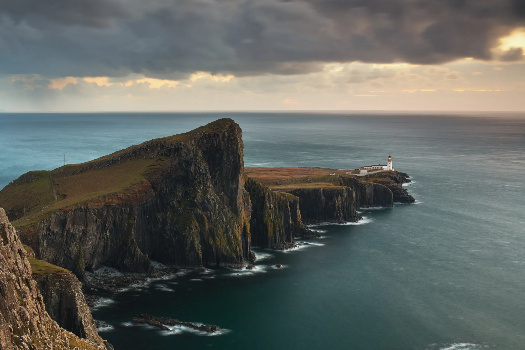 Neist Point lighthouse on the Isle of Skye