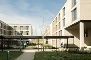 Architectural Photography of student accommodation at University of York buildings